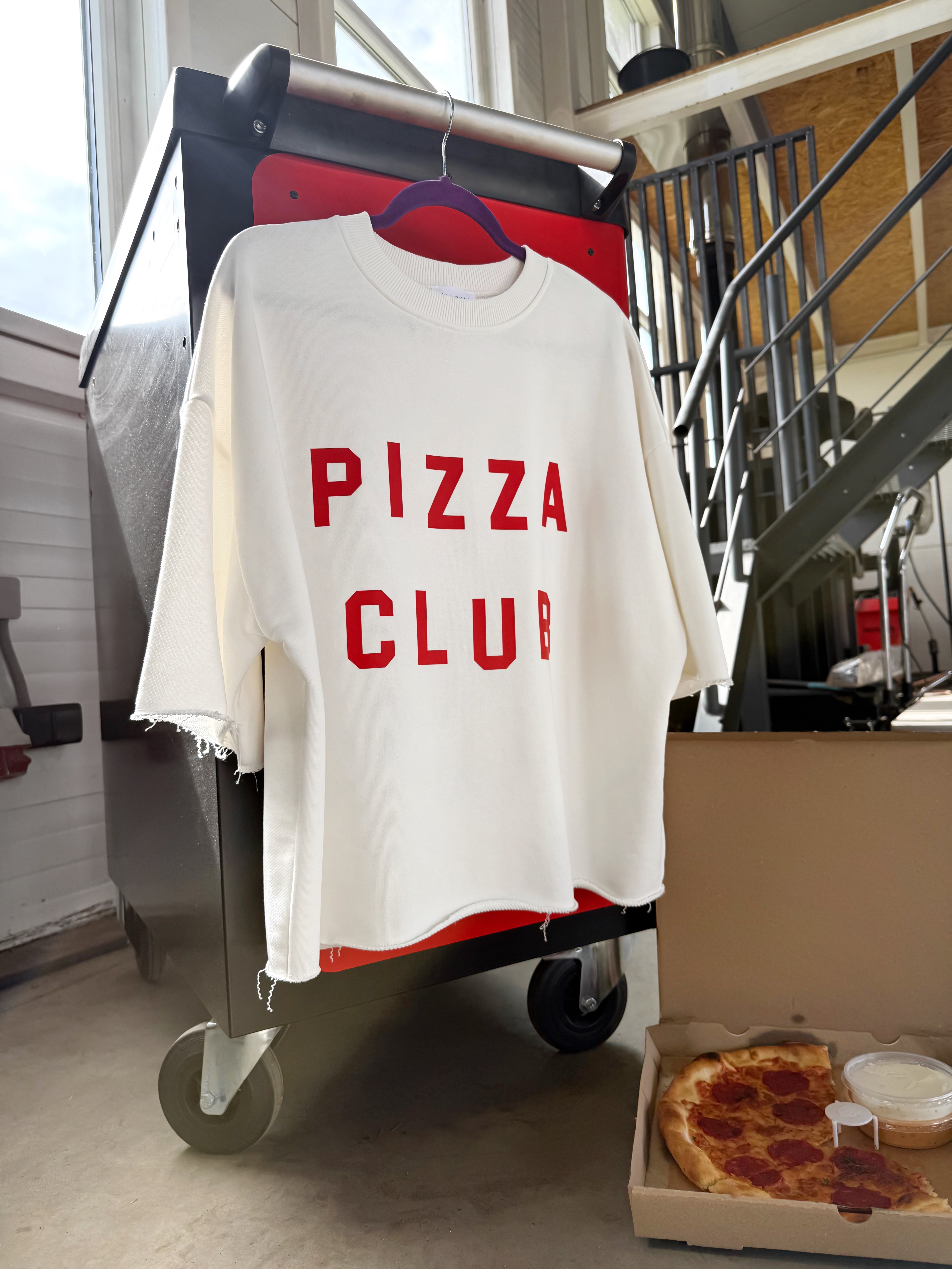 PIZZA CLUB OFF WHITE PALAIDINĖ
