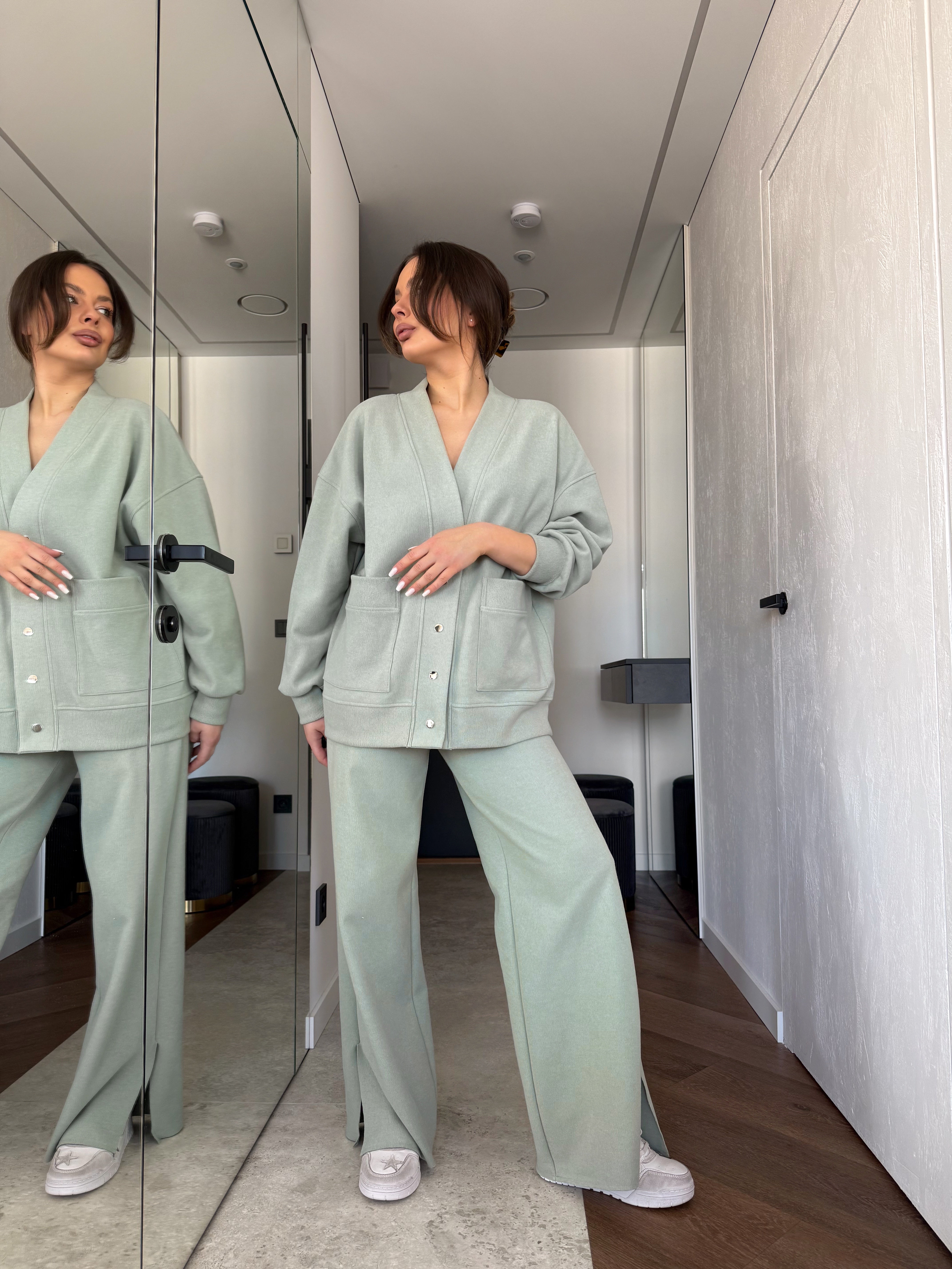 SOFT MINT LOUNGE SET KOSTIUMĖLIS