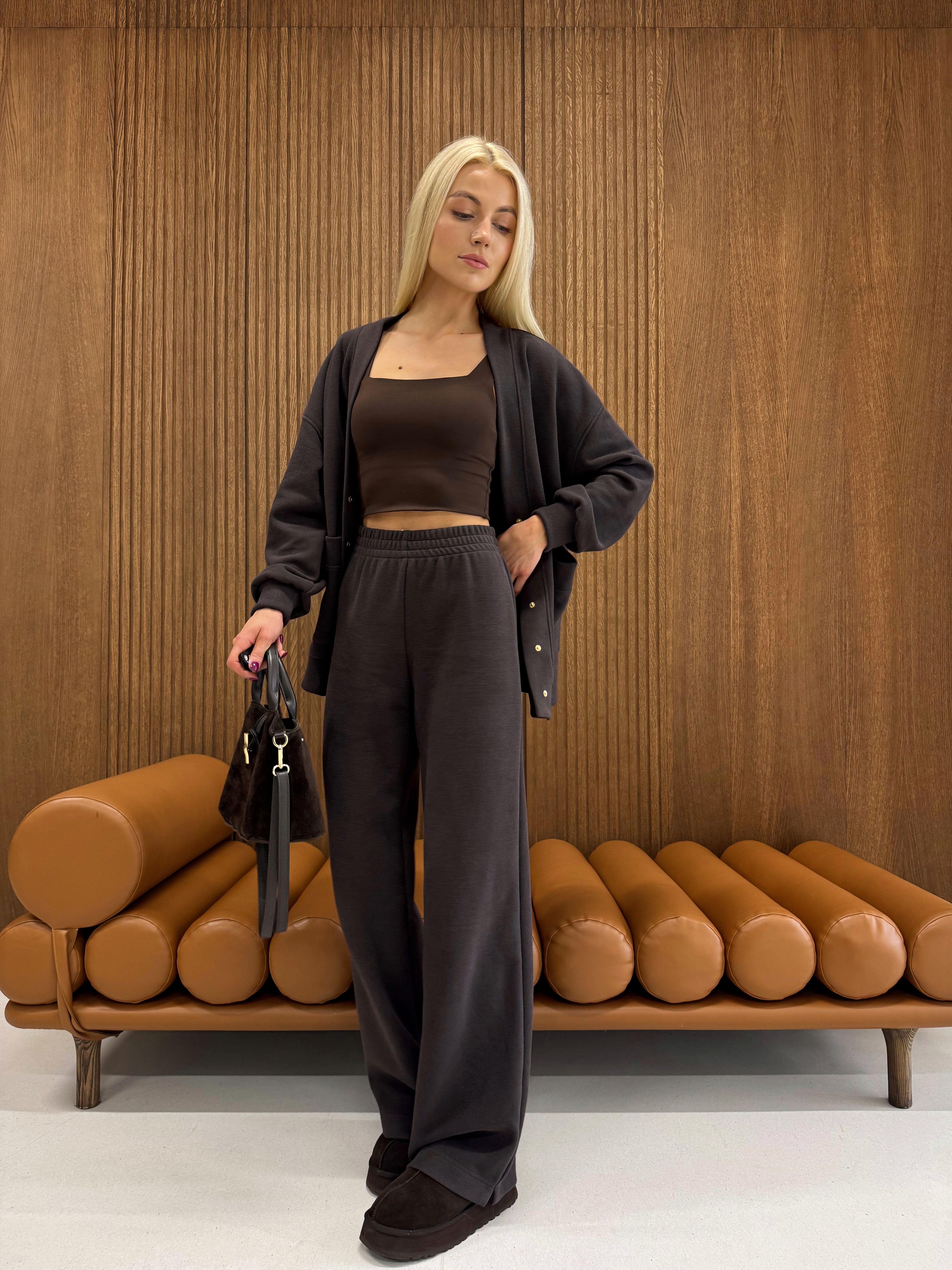 CHOCO COZINESS WIDE LEG KELNĖS