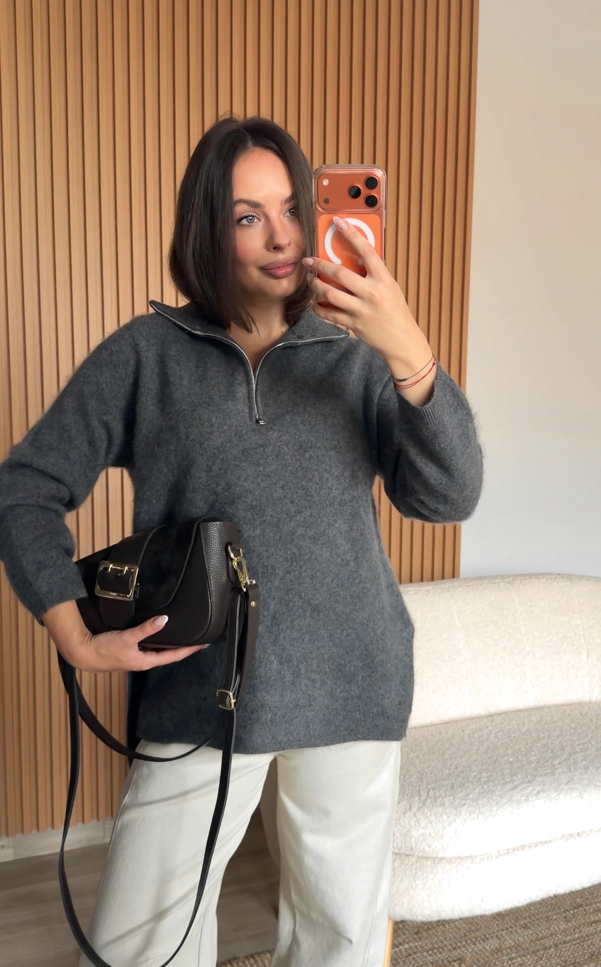 SMOKEY GREY CASHMERE MEGZTINIS