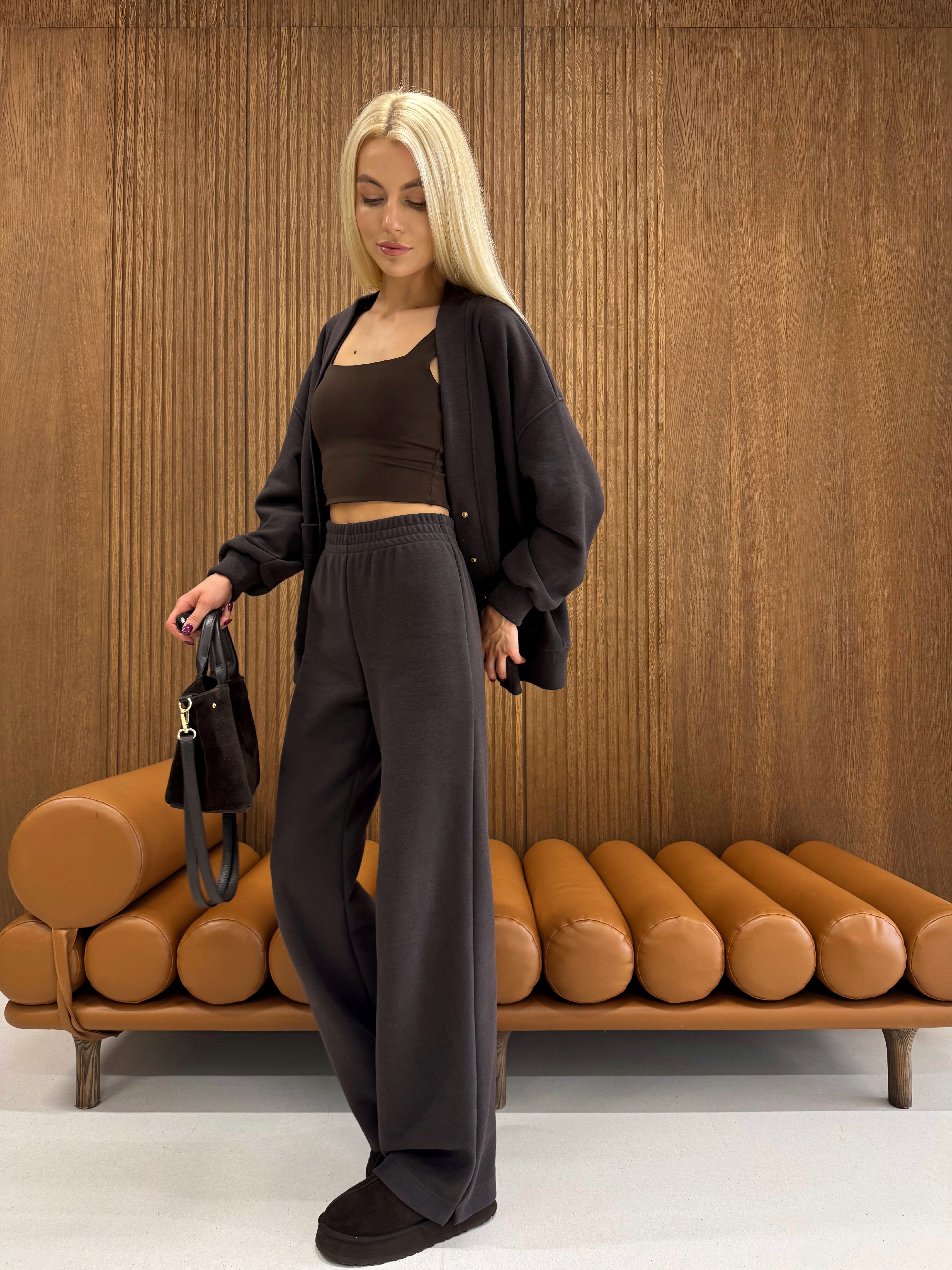 CHOCO COZINESS WIDE LEG KELNĖS