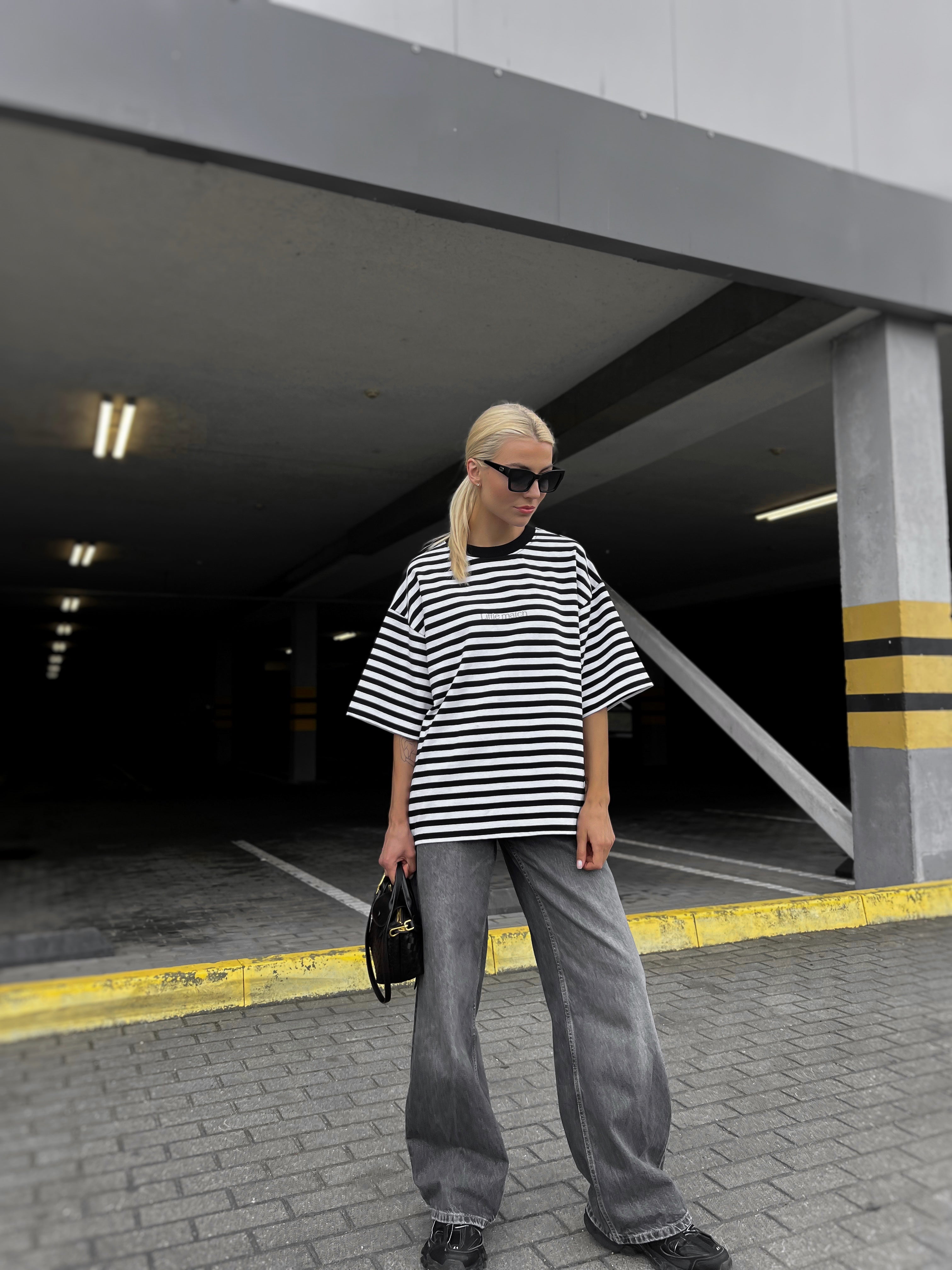 BLACK&WHITE marškinėliai