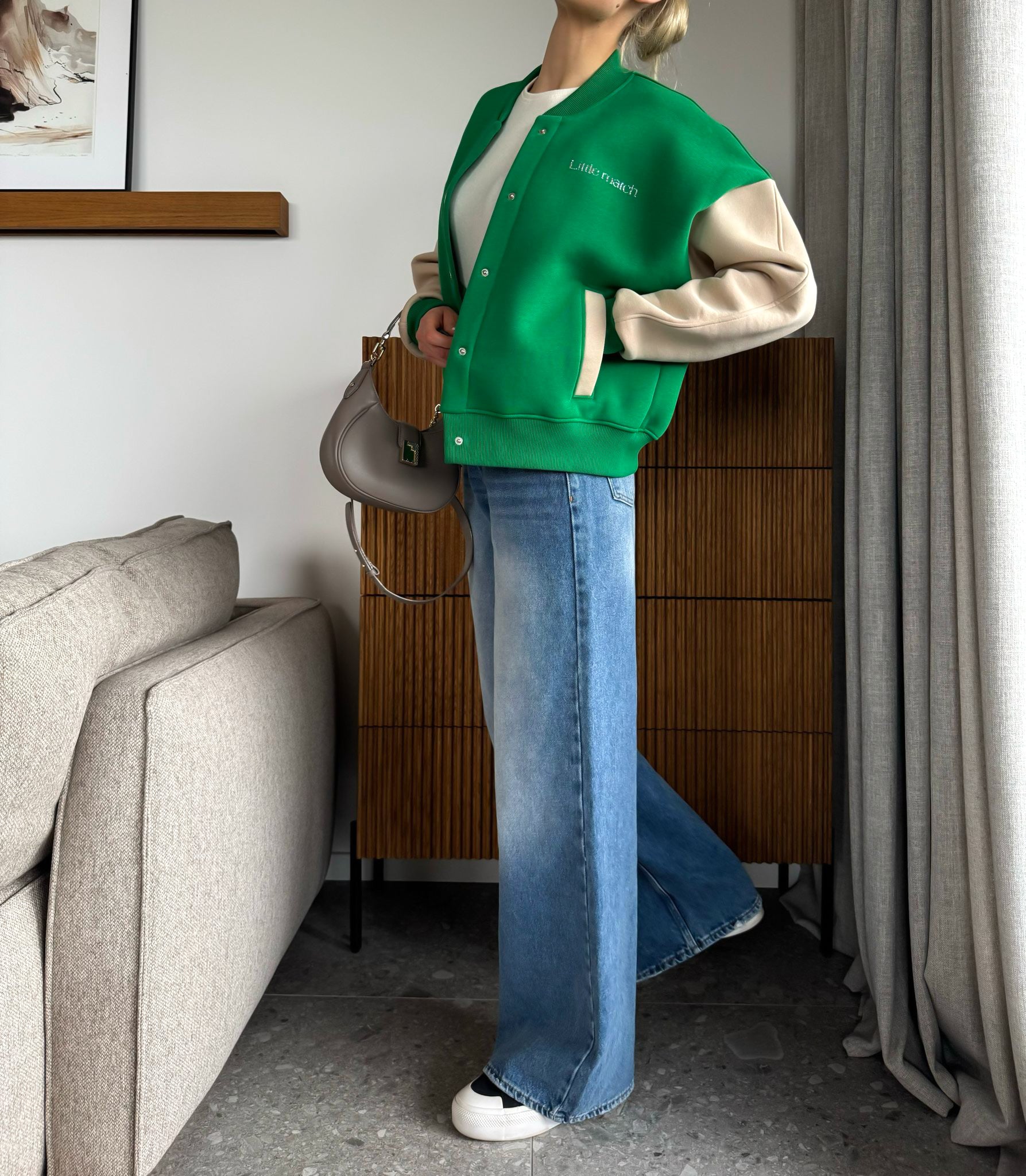 OLD GREEN SHORT bomberis