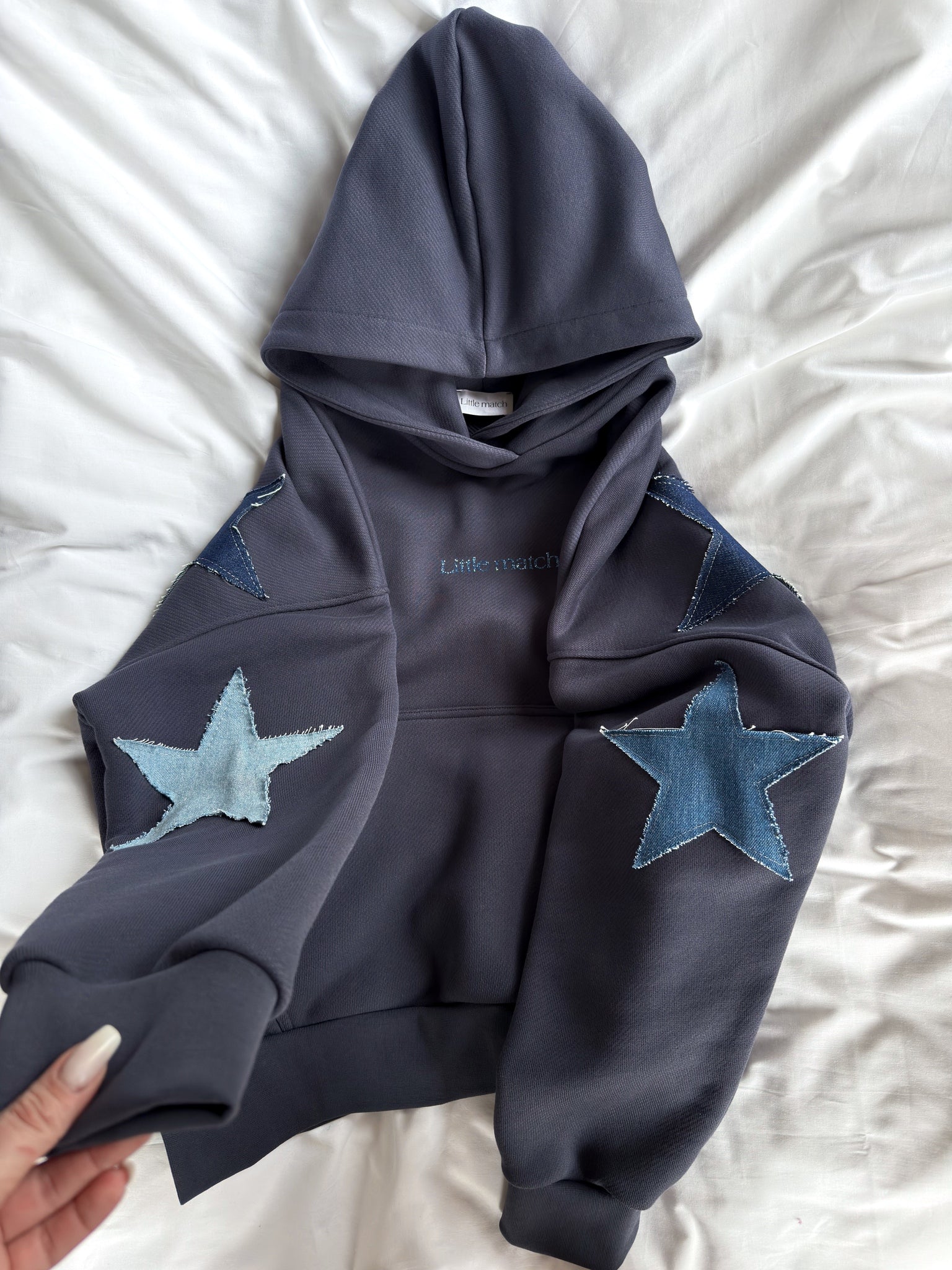 DENIM SKY HOODIE DŽEMPERIS