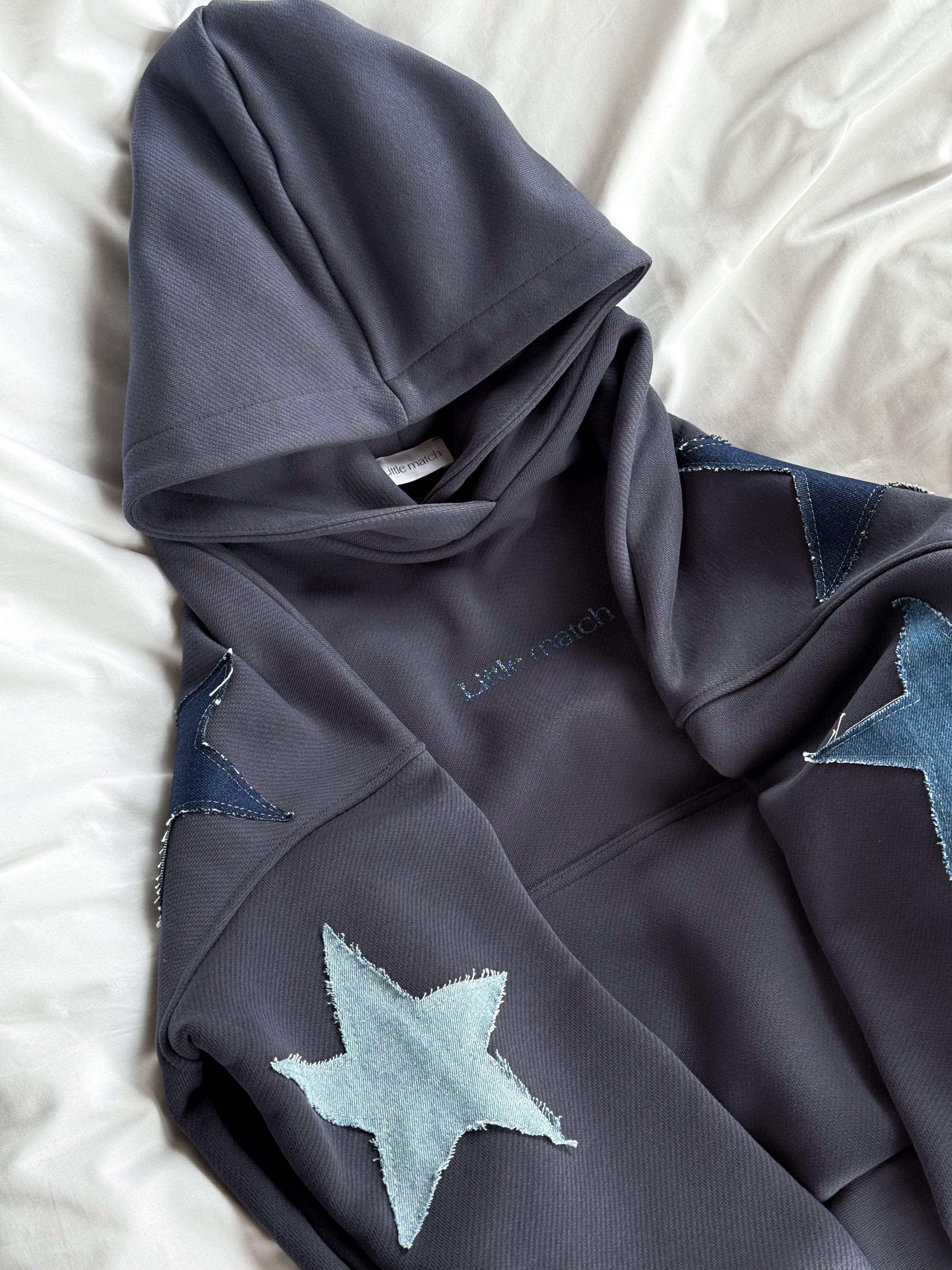 DENIM SKY HOODIE DŽEMPERIS