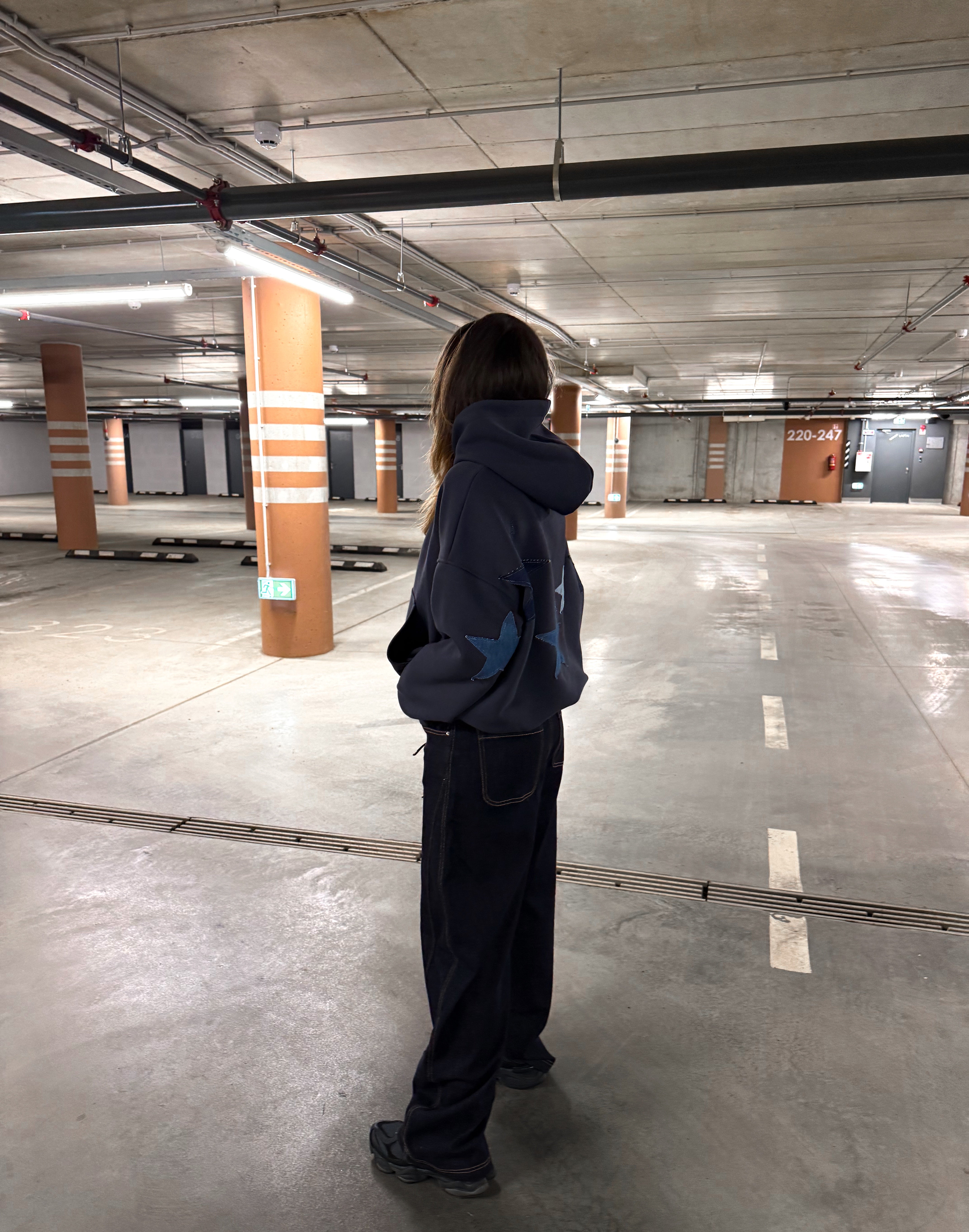 DENIM SKY HOODIE DŽEMPERIS