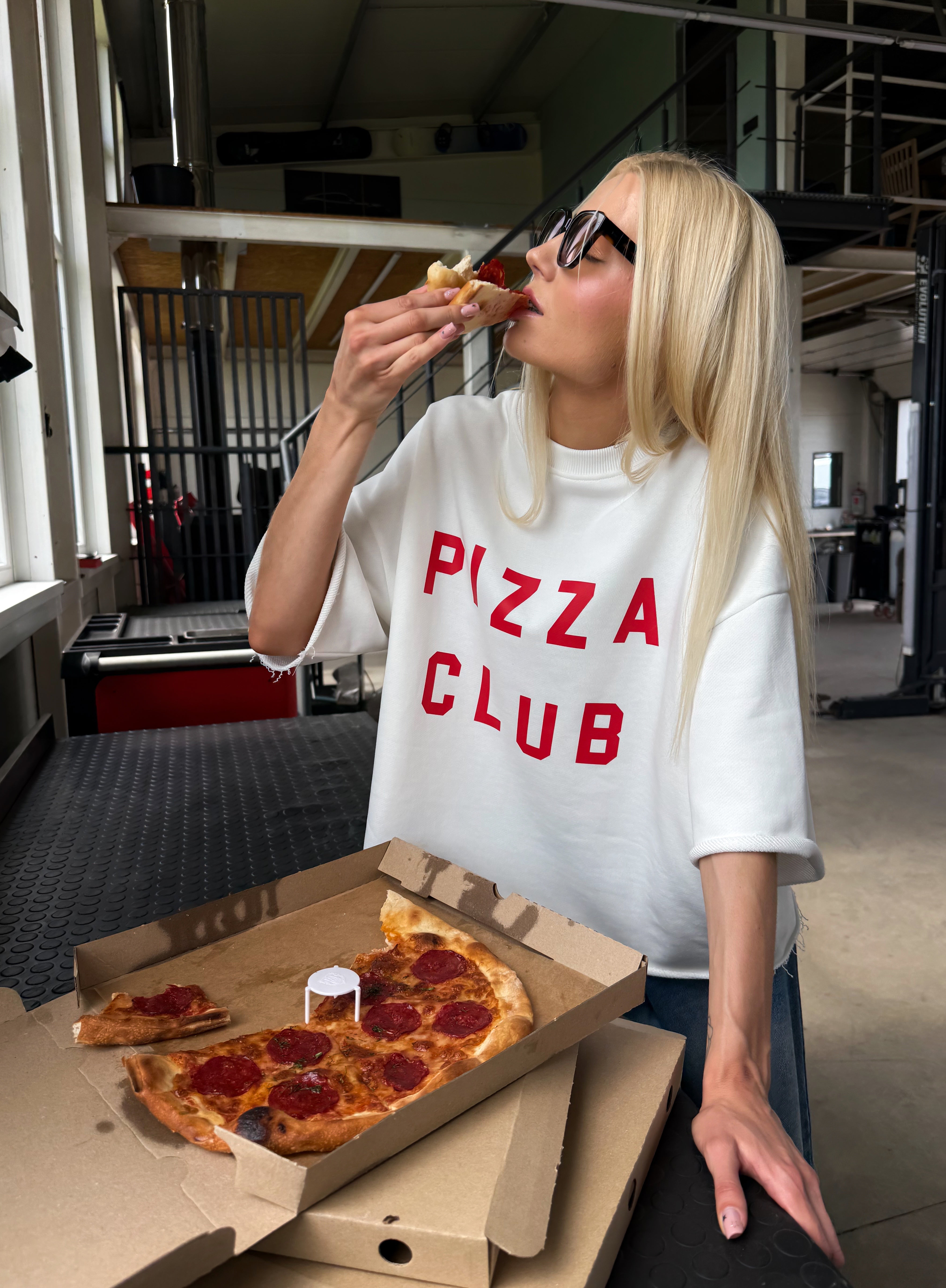 PIZZA CLUB OFF WHITE PALAIDINĖ