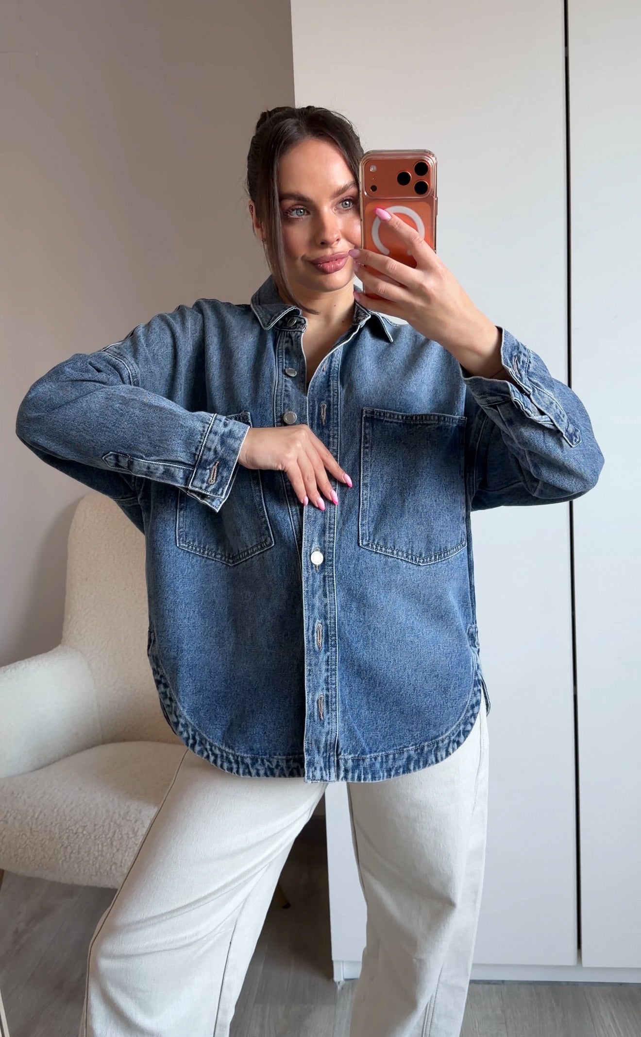 JEANS BLUE MARŠKINIAI