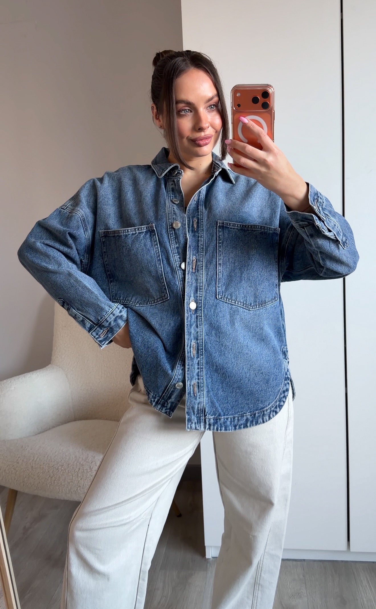 JEANS BLUE MARŠKINIAI