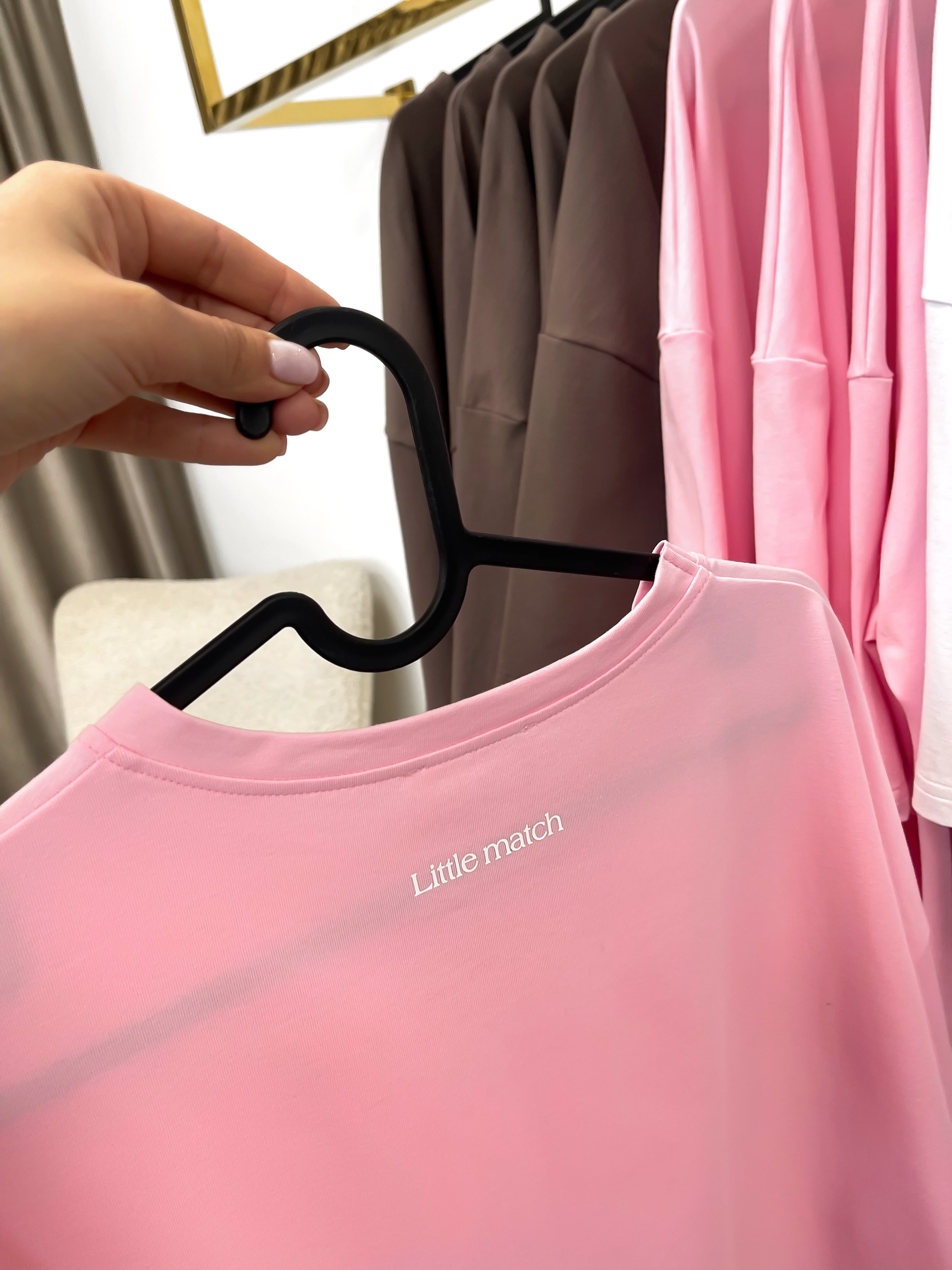 BABY PINK T-SHIRT marškinėliai