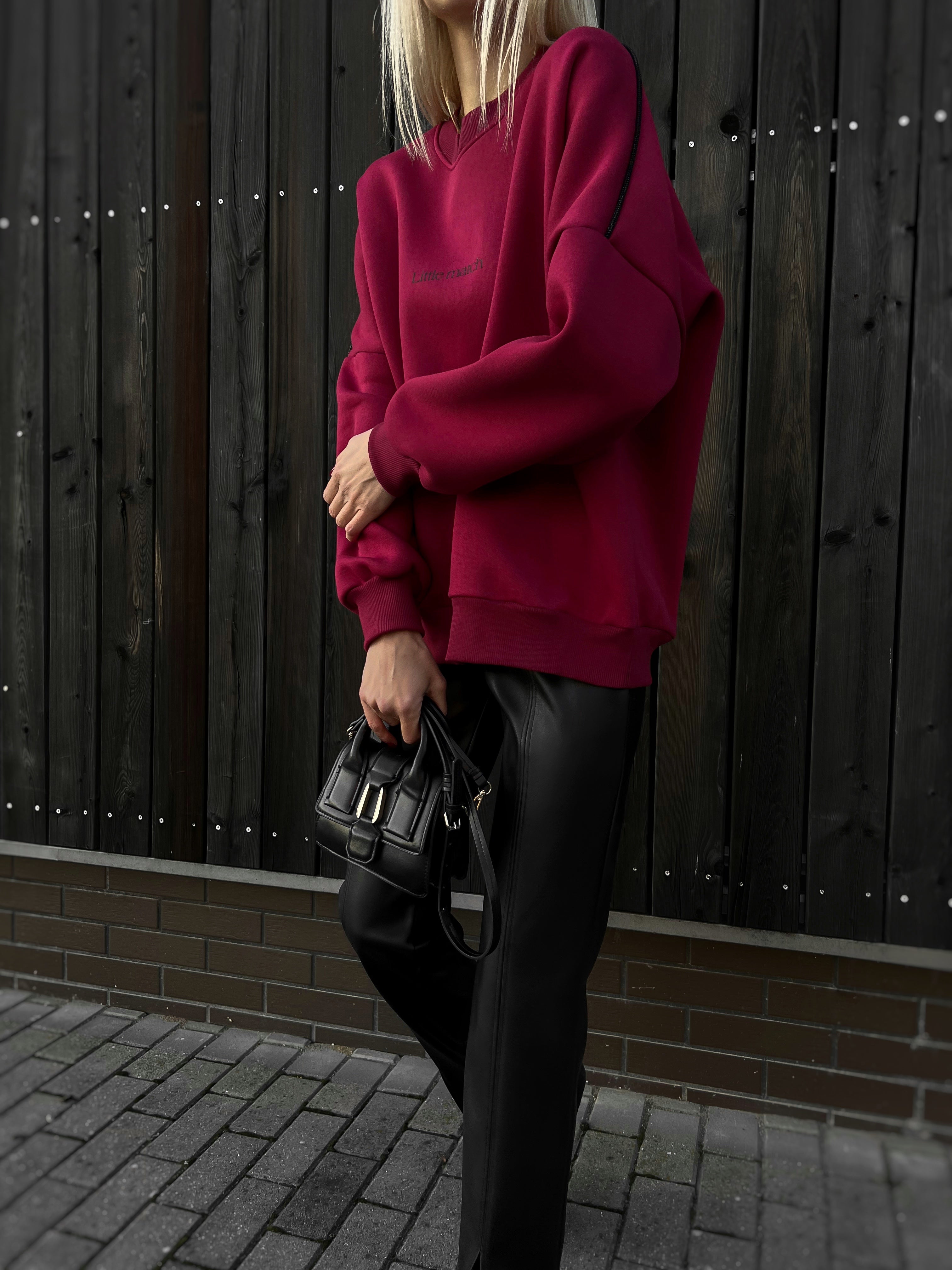 BURGUNDY BLISS džemperis