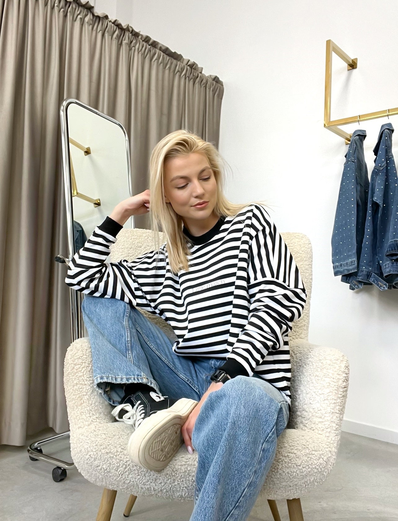 BLACK&WHITE palaidinė