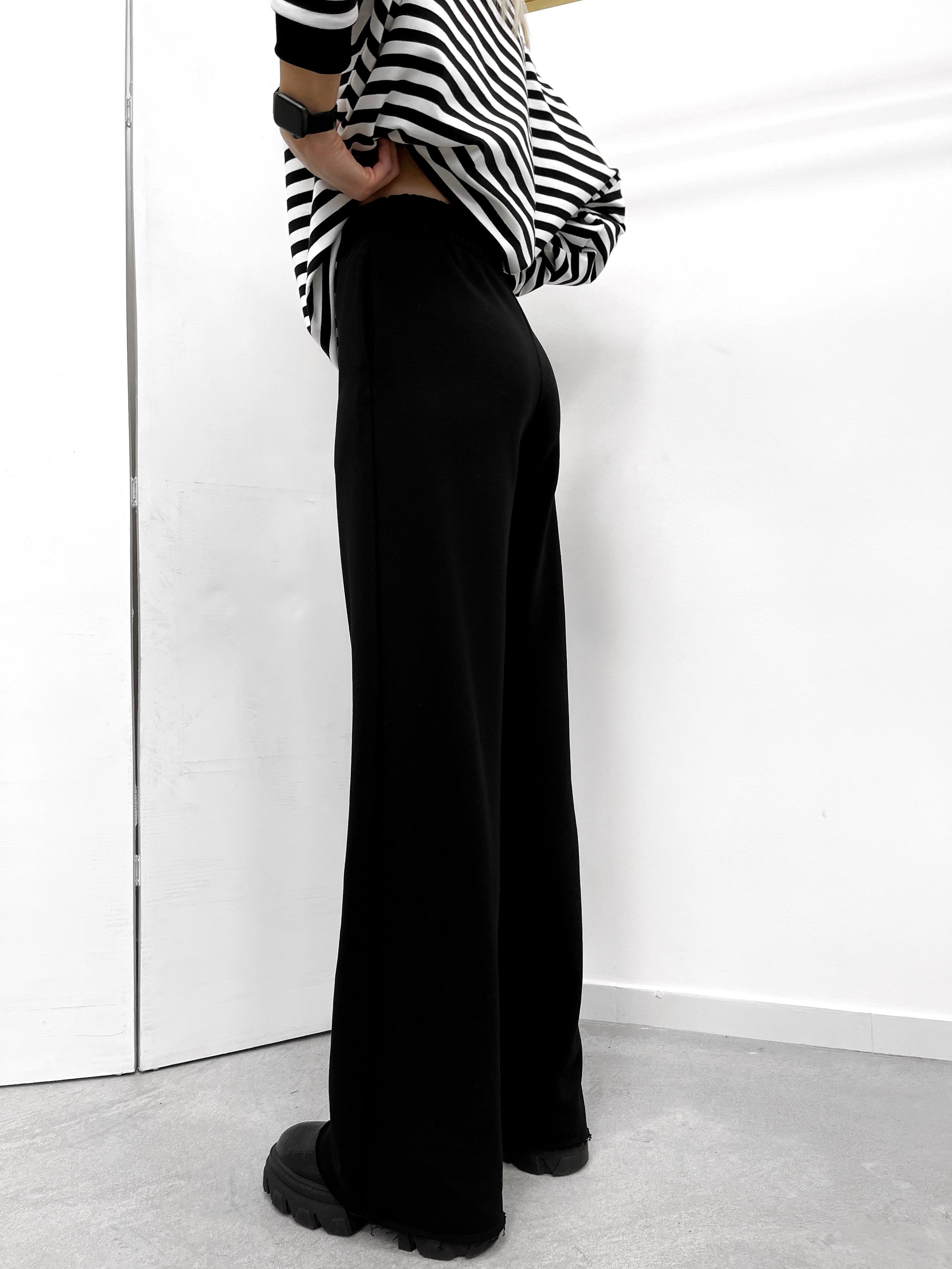 BLACK plačios kelnės