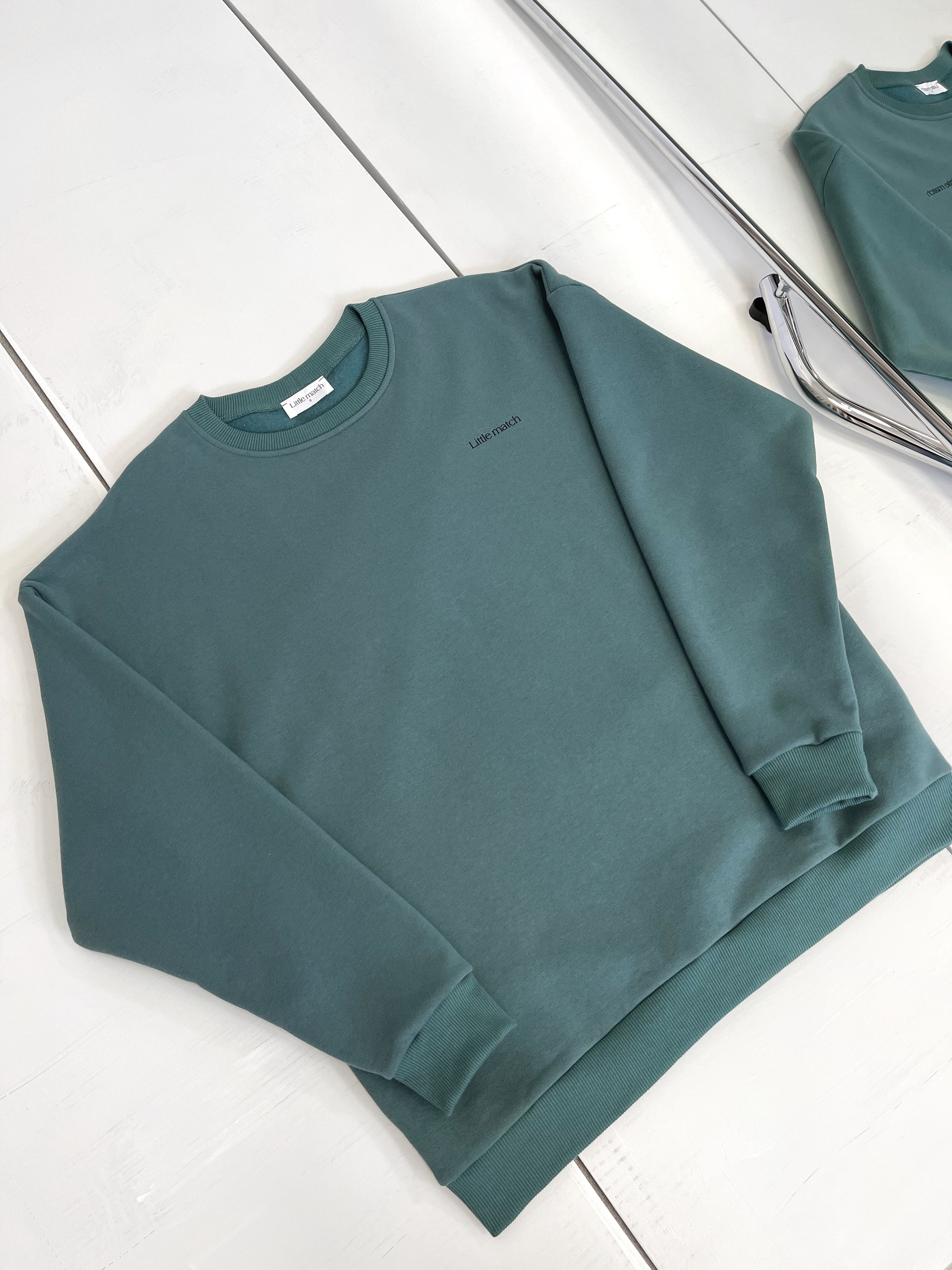 TEAL GREEN džemperis