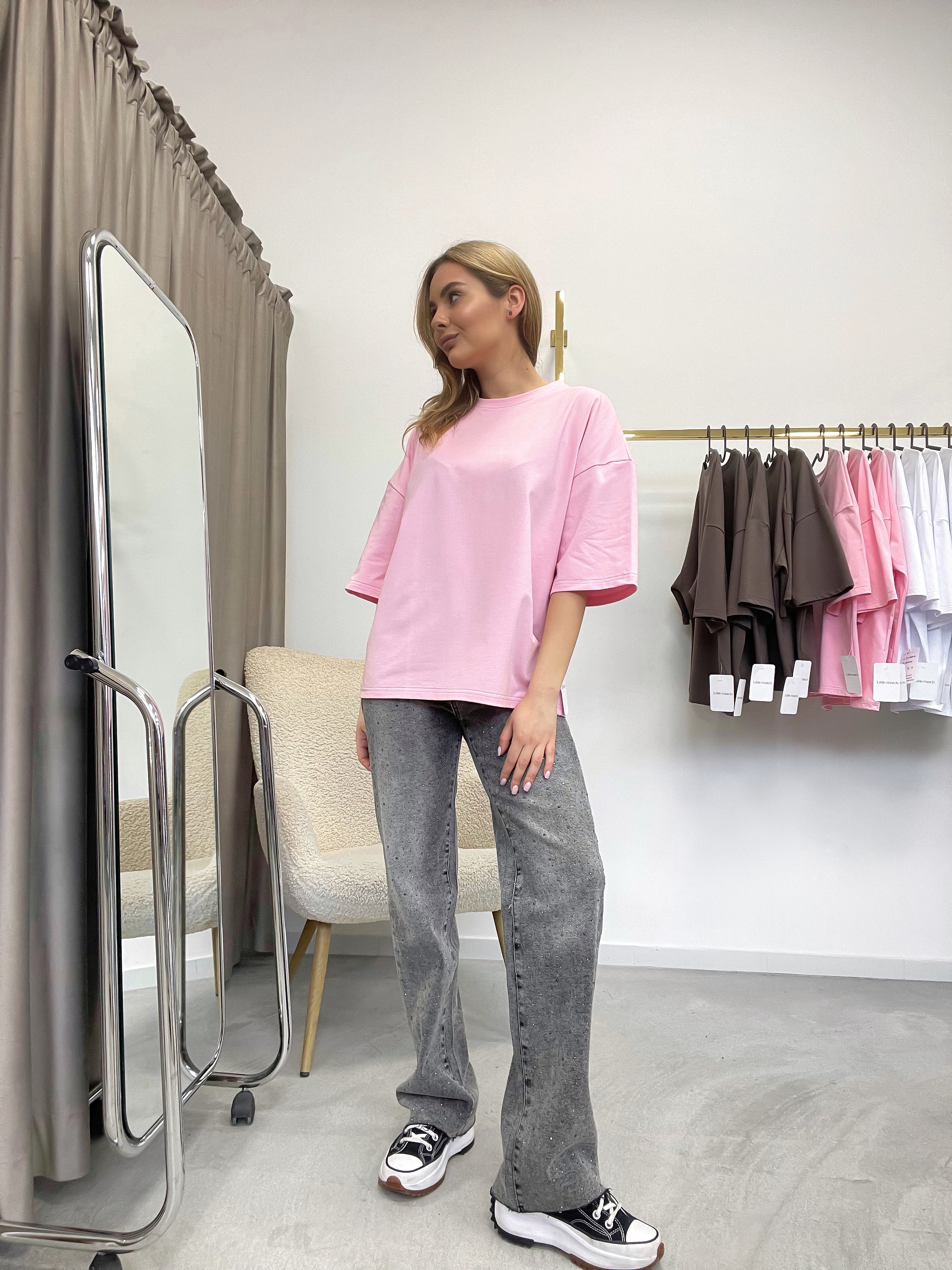 BABY PINK T-SHIRT marškinėliai