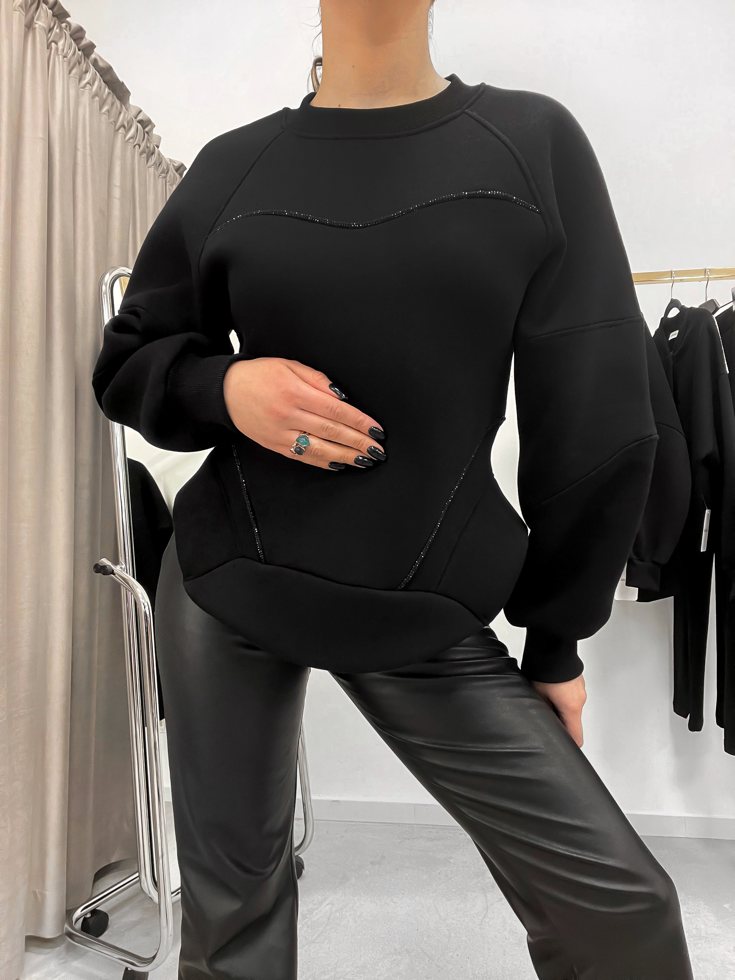 COSMO BLACK džemperis