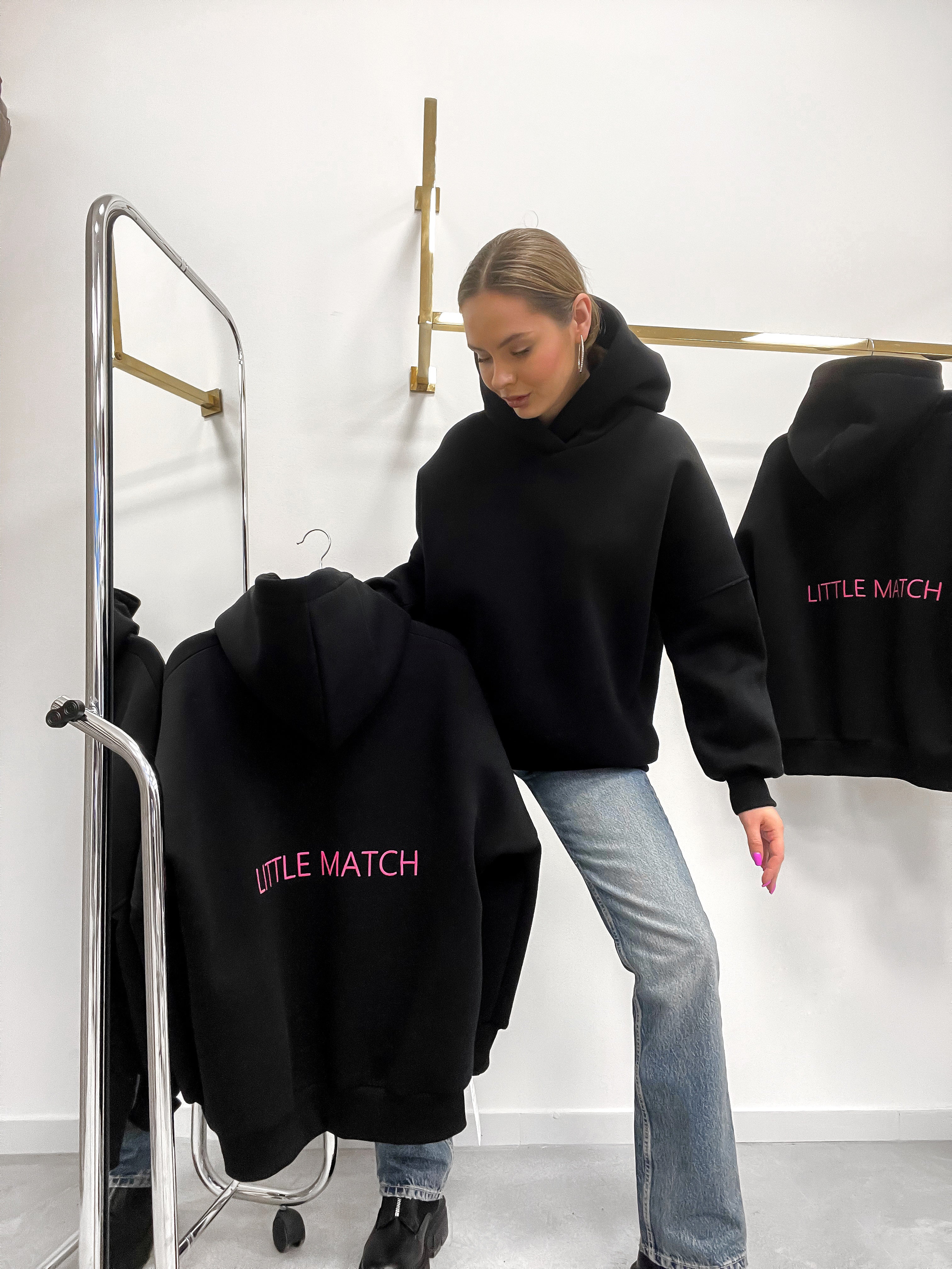 PINK LOGO džemperis