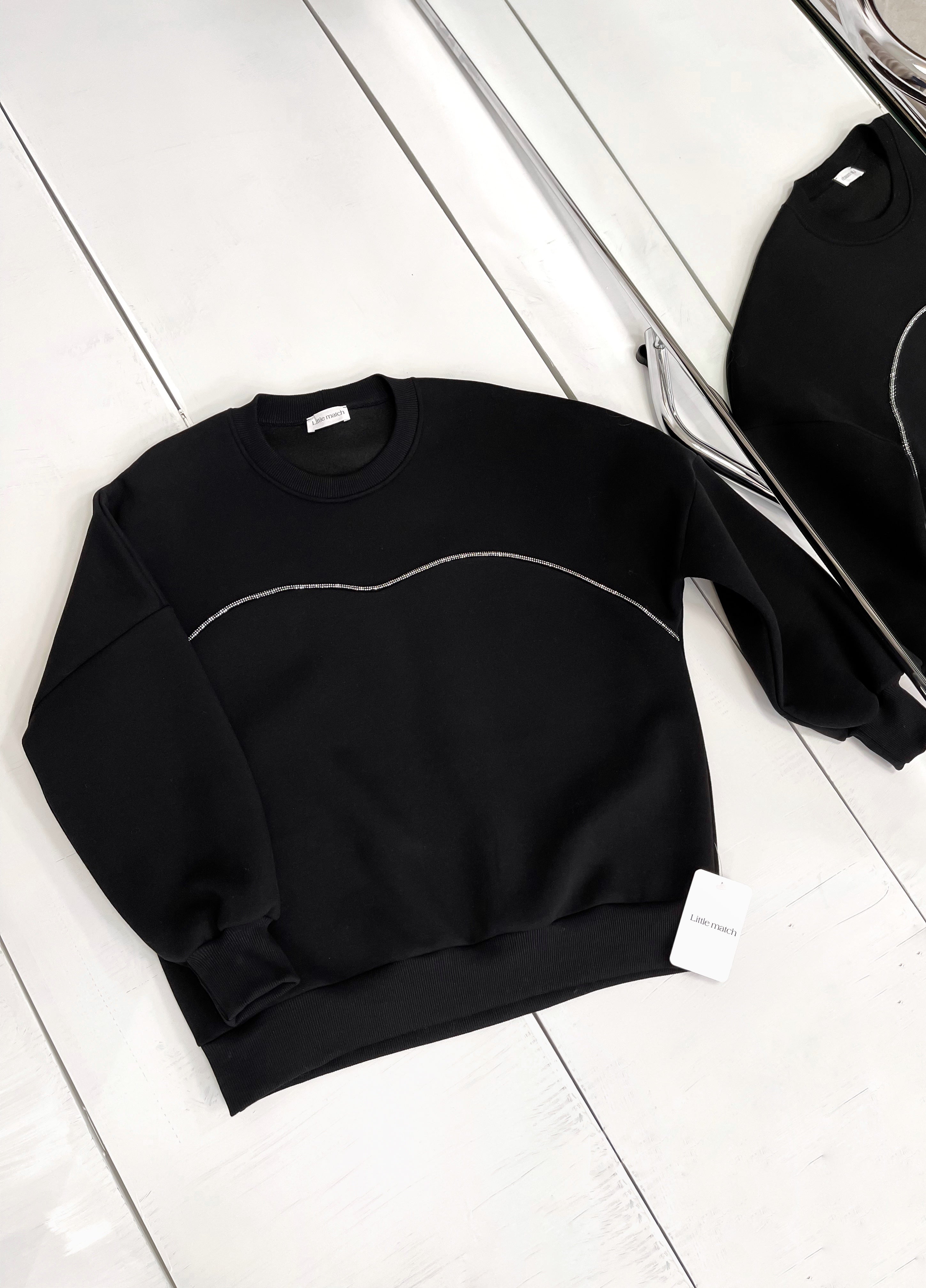 SHINING BLACK džemperis