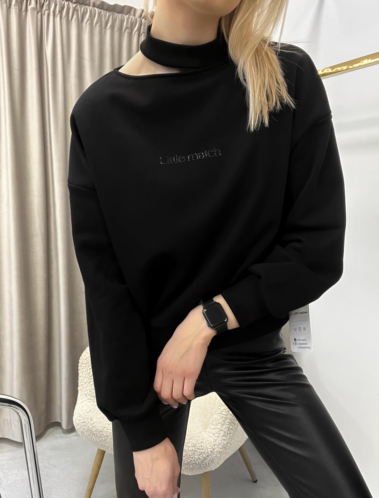 BLACK CUT džemperis