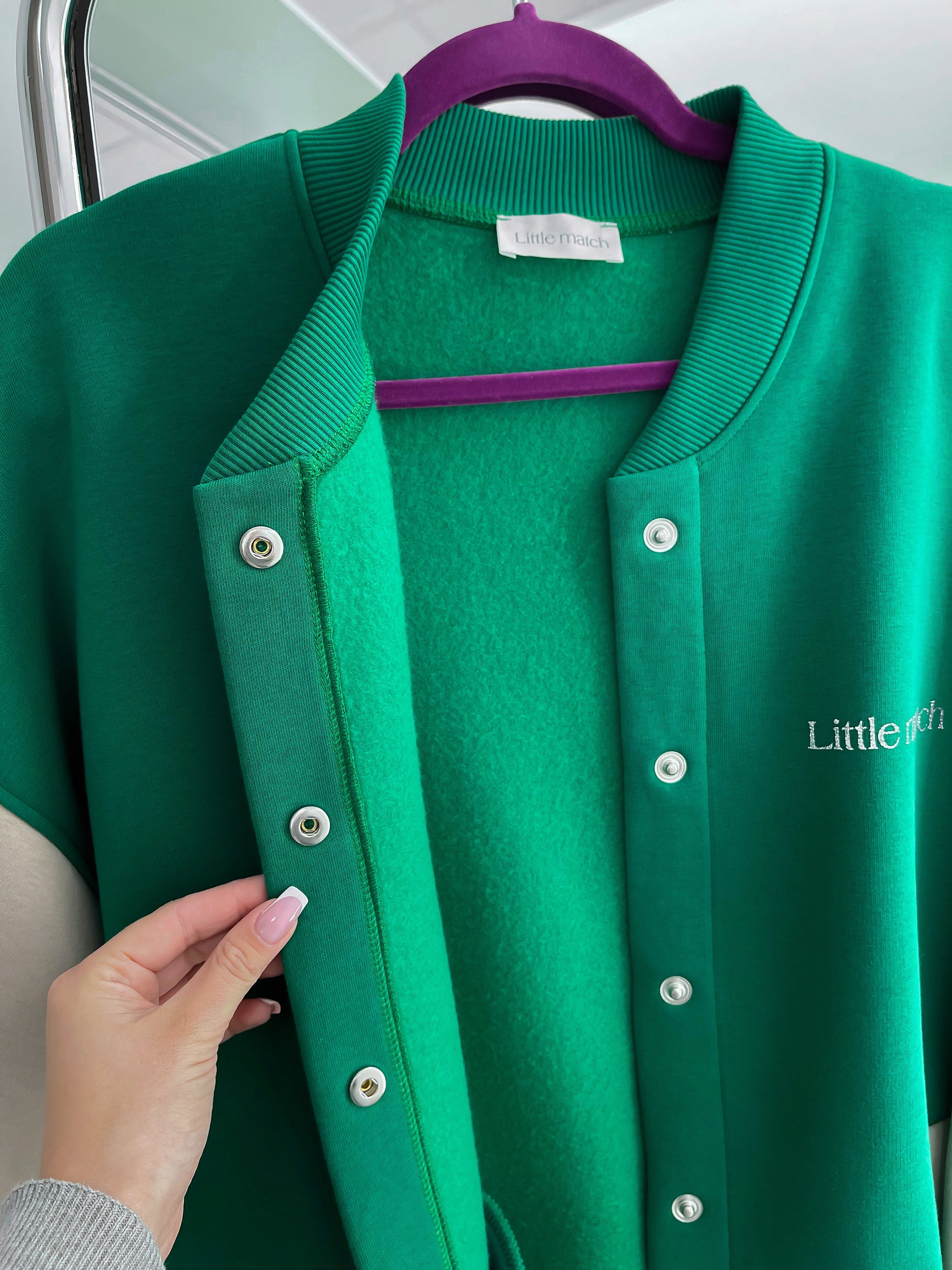 OLD GREEN LONG bomberis