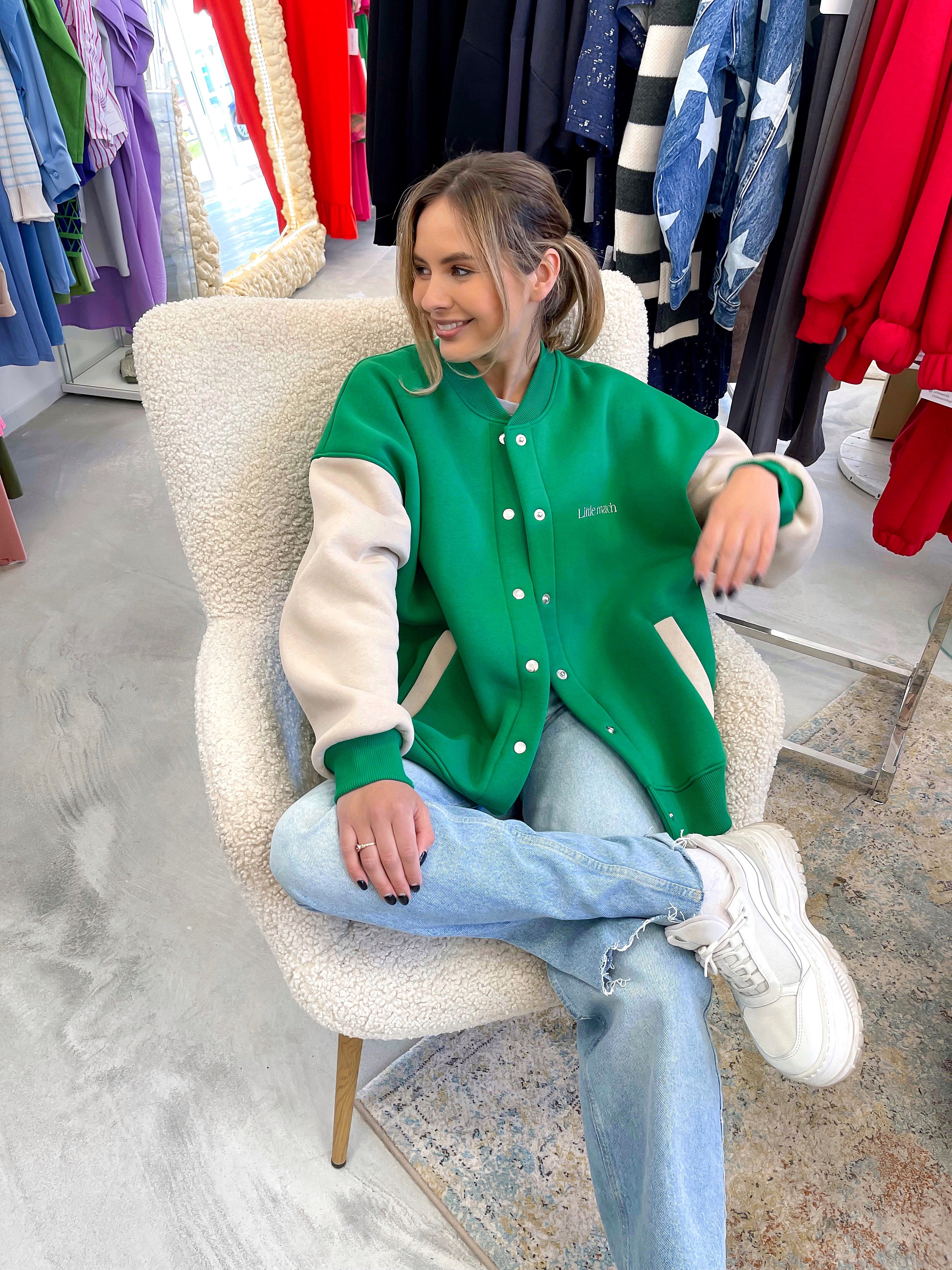 OLD GREEN LONG bomberis