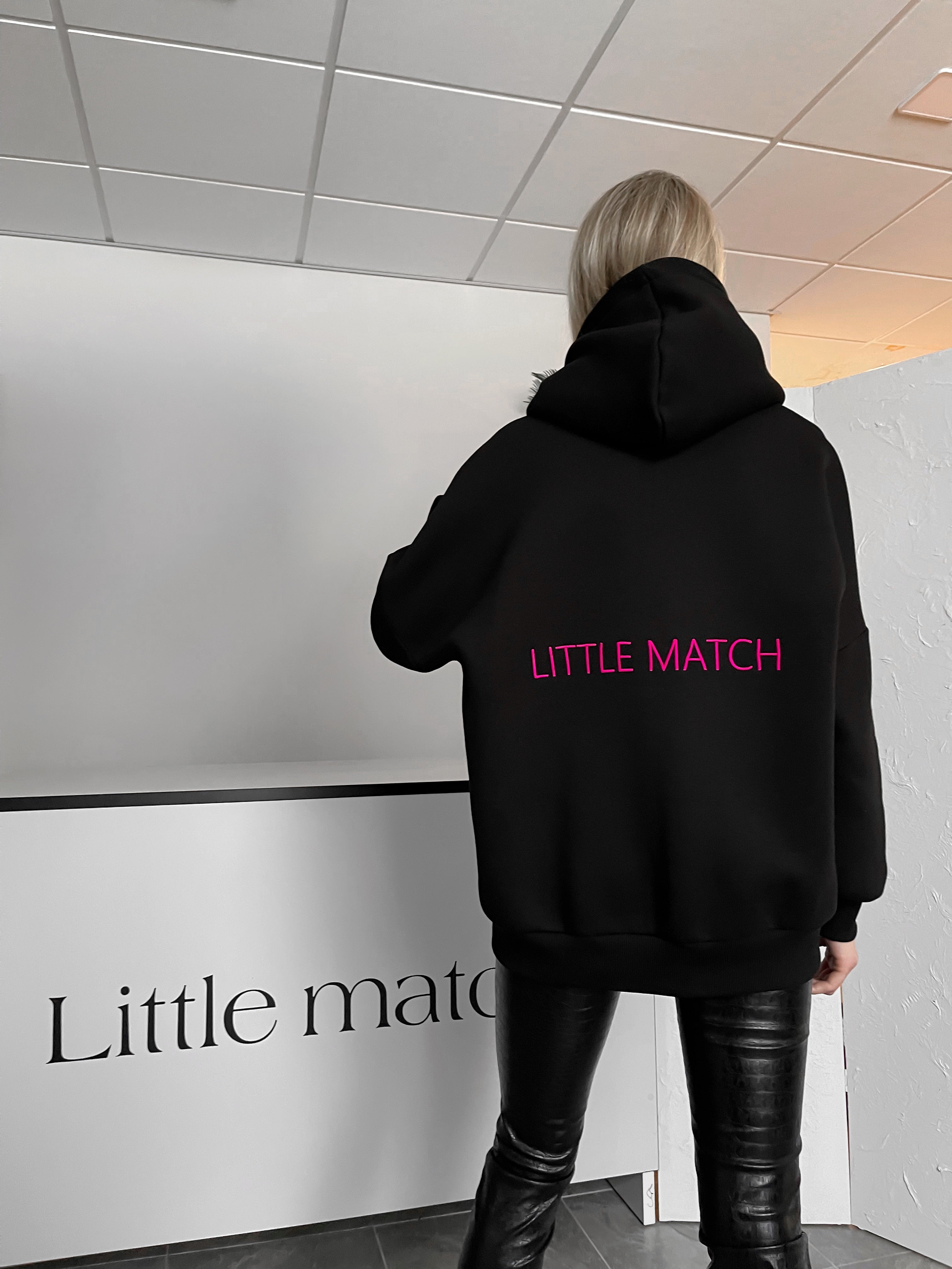 PINK LOGO džemperis